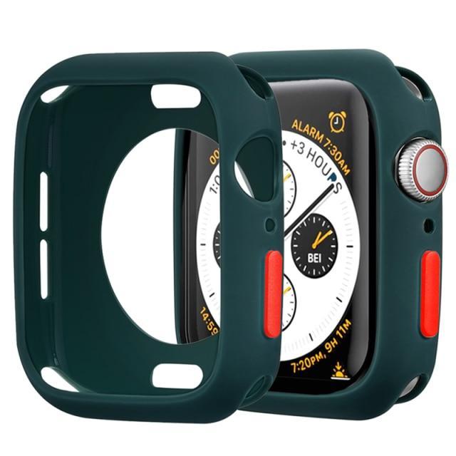 Candy Soft Silicone Case for Apple Watch 6 SE 5 4 3 2 1 42MM 38MM Cover