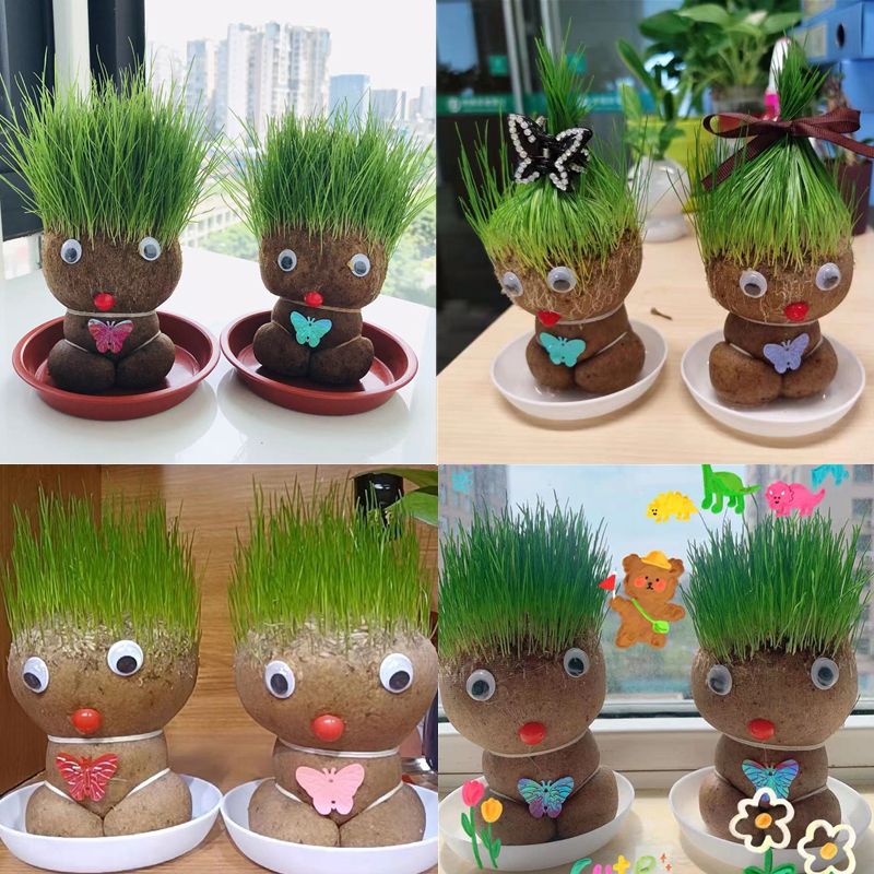 Creative Potted PlantLong Grass Doll