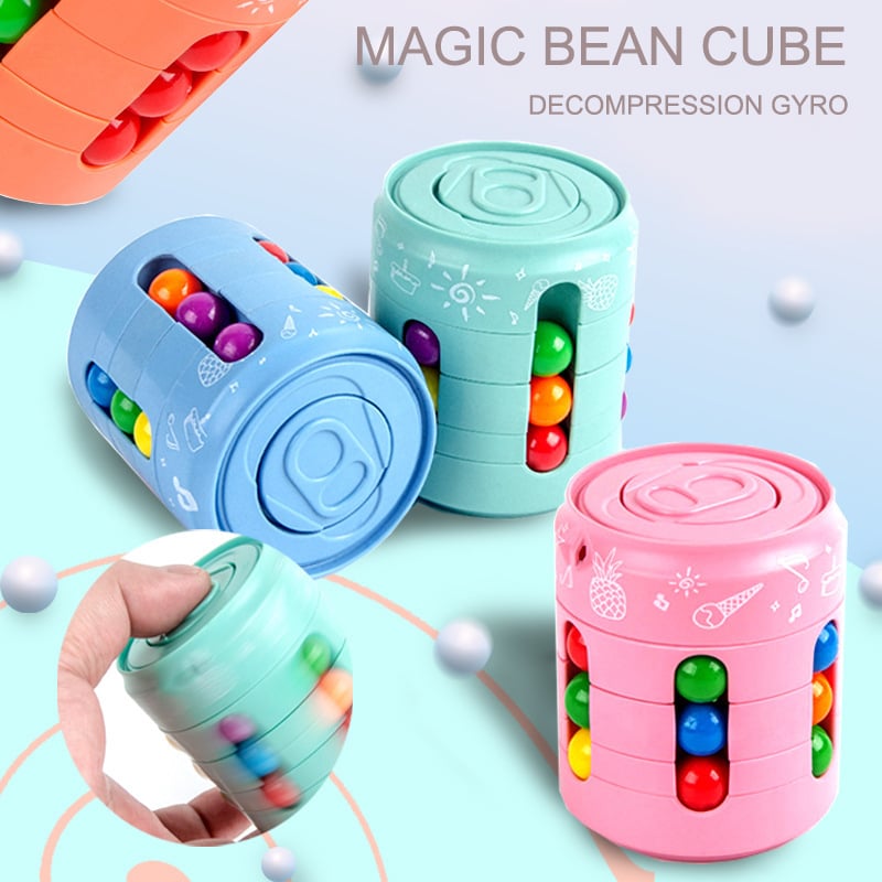 (🌲Early New Year Sale- SAVE 45% OFF)Rotating Magic Bean Cube
