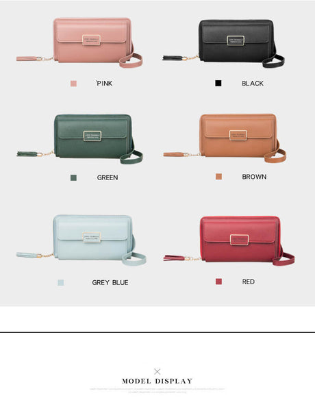 Crossbody Phone Bag Cell Phone Purse- Color Option