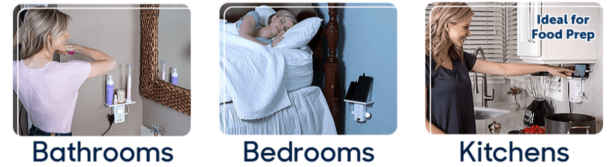 Bathrooms Bedrooms Kitches Ideal for Food Prep