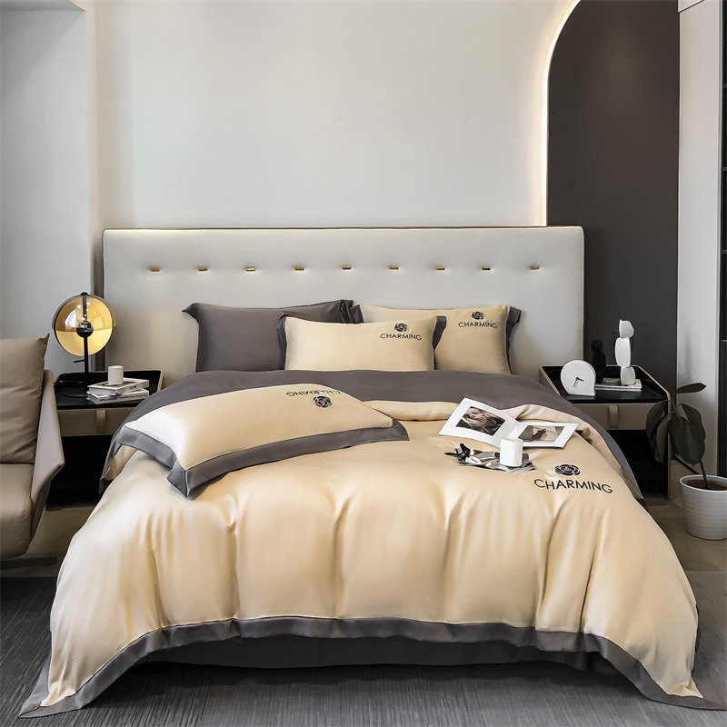 Sleepymill® Luxury 100SCharming silk embroidered bedding