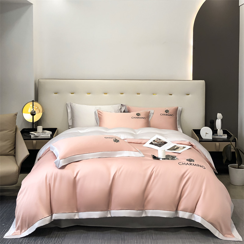 Sleepymill® Luxury 100SCharming silk embroidered bedding