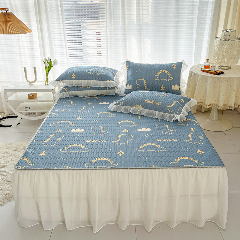 Sleepymill® Soft Anti-bacterial & anti-mite modern style eco-friendly latex bed skirt.