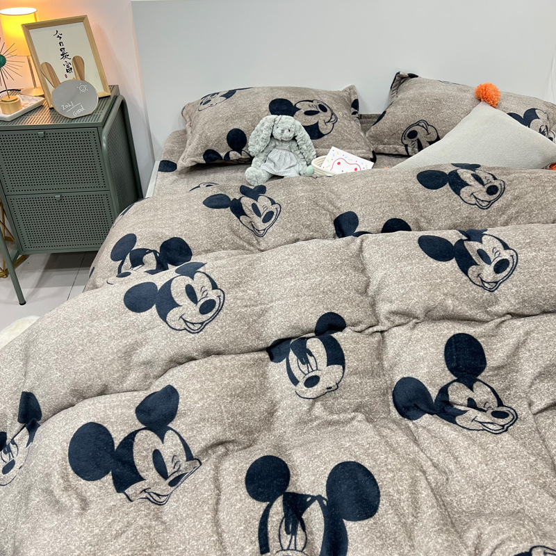 Sleepymill® Double-sided flannel print bedding